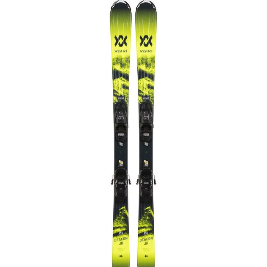 * Discounts Volkl Deacon Junior Skis With 7.0 Vmotion Jr R Bindings Boys' 20/21