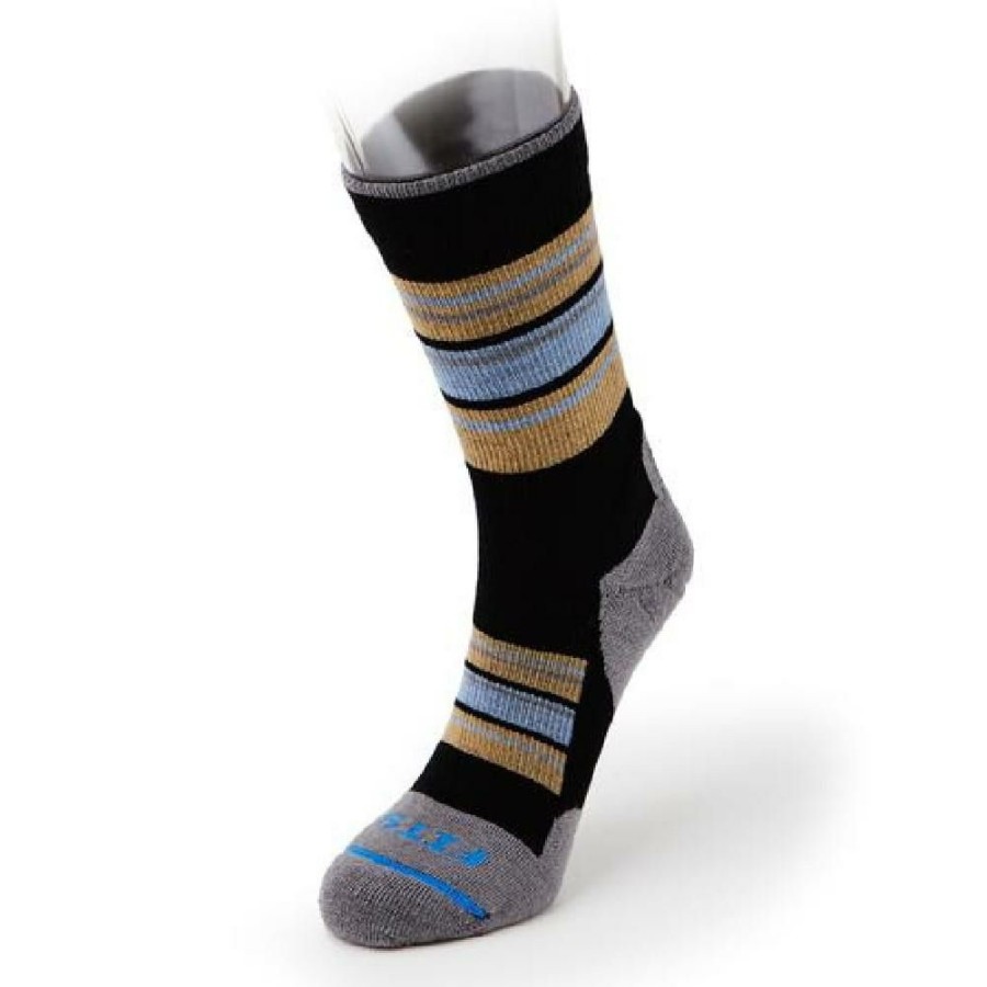 * Fits Sock Co. Light Hiker Block Stripe Crew Socks Clearance