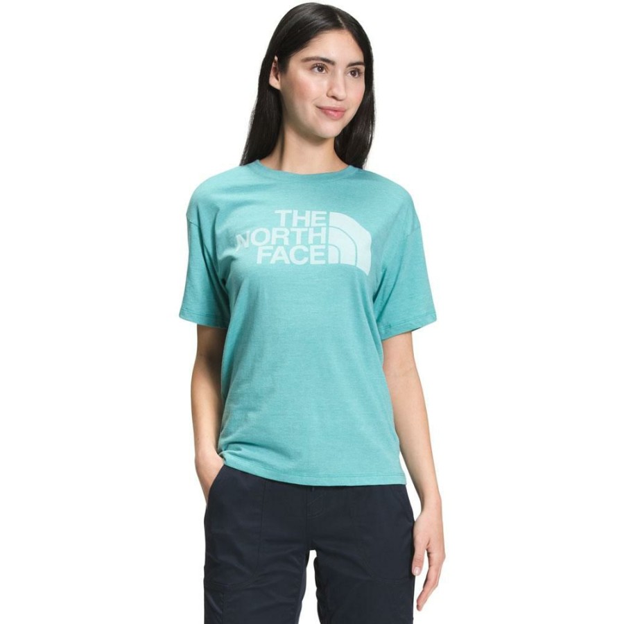 * The North Face Half Dome Tri-Blend Short Sleeve Tee Women'S 100% Guarantee