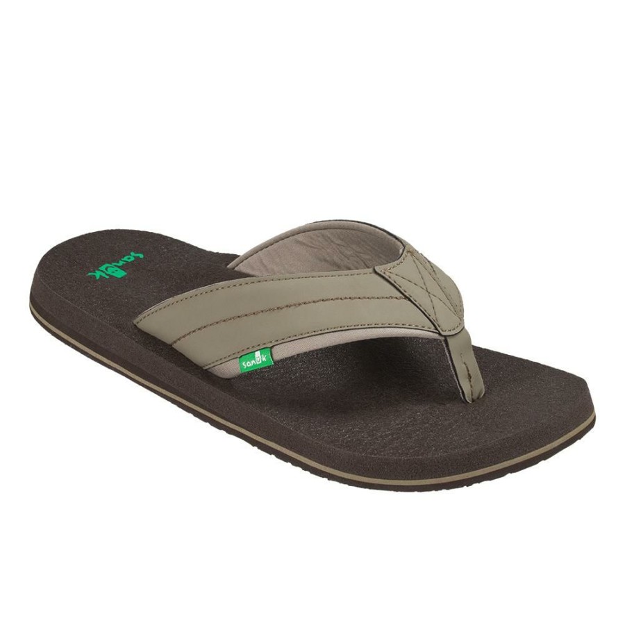 * Closeout Sale Sanuk Beer Cozy 2 Flip Flops Men'S