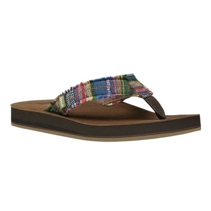 * Low Price Sanuk Fraid Not St Donavon Flip Flops Men'S