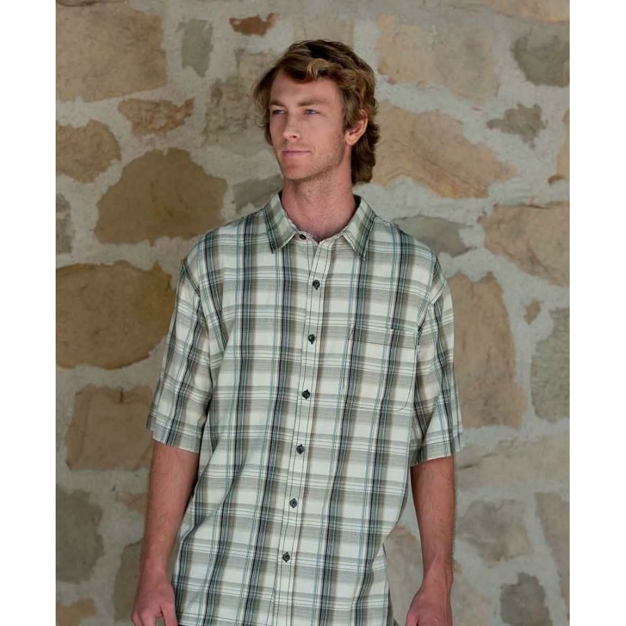 * Purnell Madras Plaid Ss Shirt Men'S With Discount