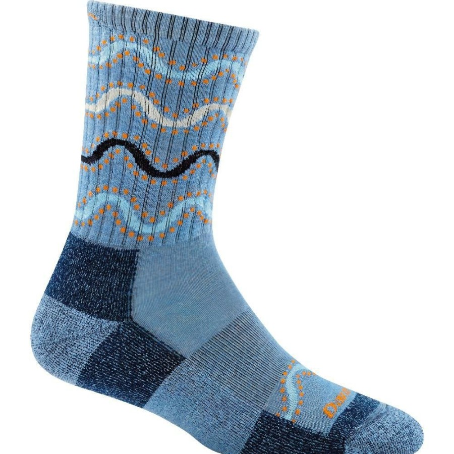 * Darn Tough Vermont Wandering Stripe Micro-Crew Light Cushion Socks Women'S Best Sellers