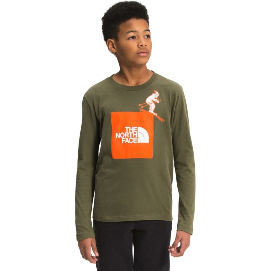 * The North Face Graphic Long Sleeve Tee Boys' Clearance